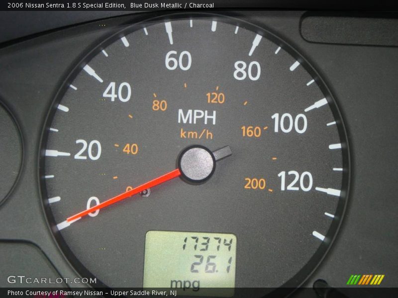 Blue Dusk Metallic / Charcoal 2006 Nissan Sentra 1.8 S Special Edition