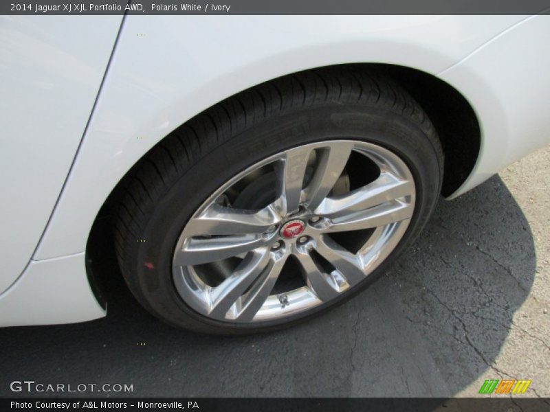 Polaris White / Ivory 2014 Jaguar XJ XJL Portfolio AWD