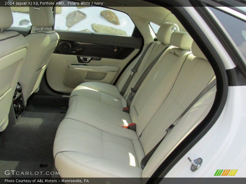 Polaris White / Ivory 2014 Jaguar XJ XJL Portfolio AWD