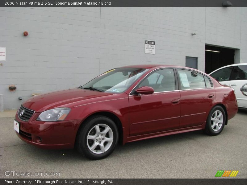 Sonoma Sunset Metallic / Blond 2006 Nissan Altima 2.5 SL