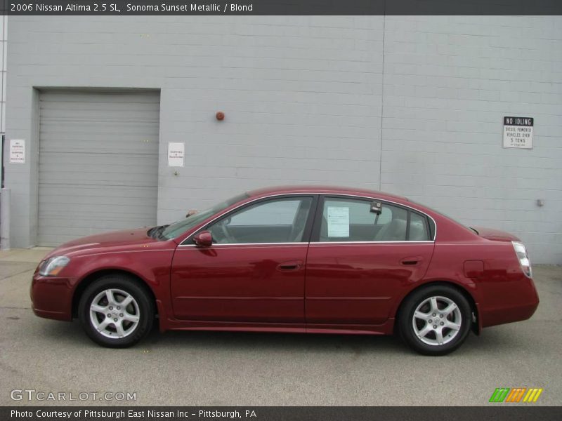 Sonoma Sunset Metallic / Blond 2006 Nissan Altima 2.5 SL