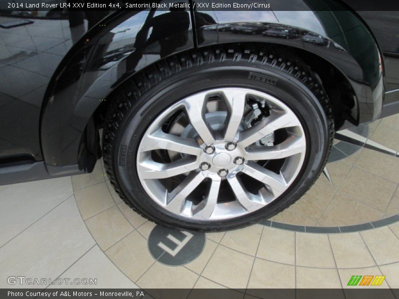 Santorini Black Metallic / XXV Edition Ebony/Cirrus 2014 Land Rover LR4 XXV Edition 4x4