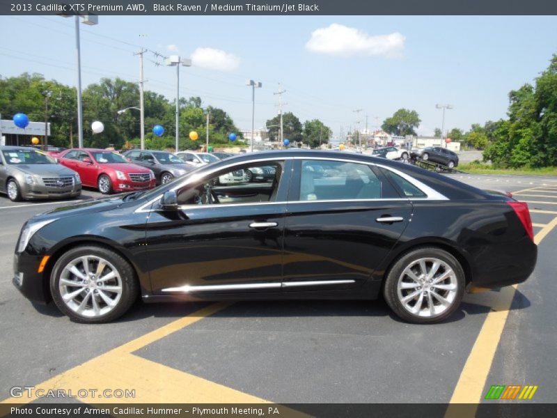 Black Raven / Medium Titanium/Jet Black 2013 Cadillac XTS Premium AWD