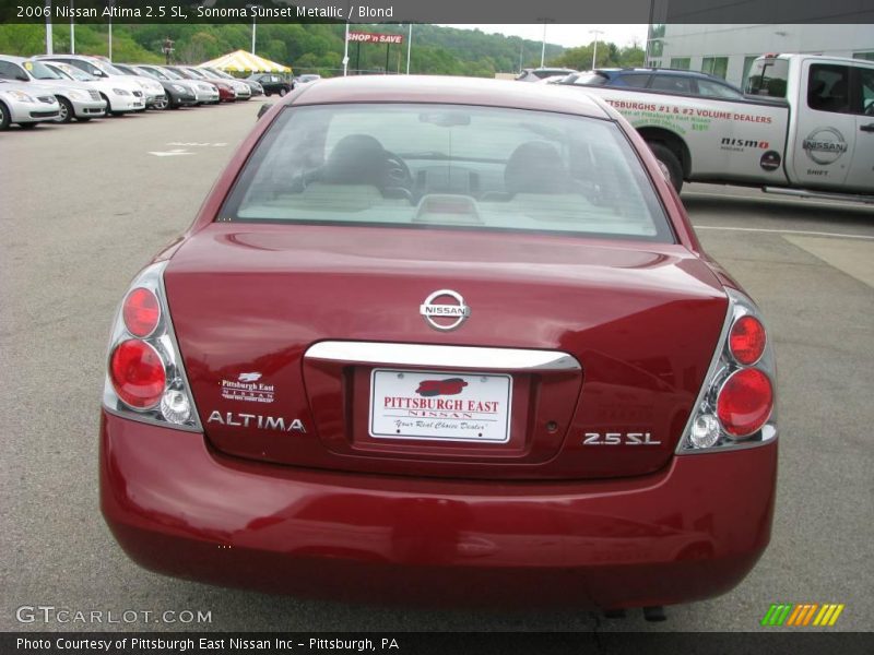 Sonoma Sunset Metallic / Blond 2006 Nissan Altima 2.5 SL