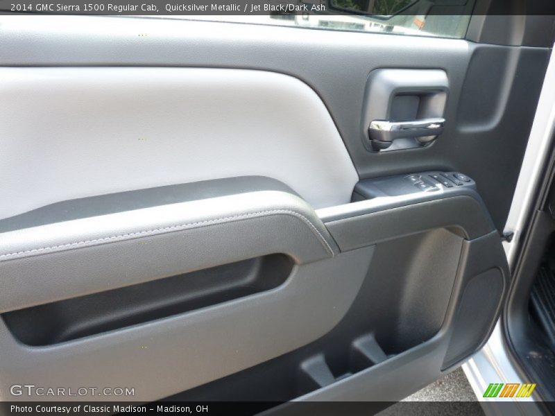 Quicksilver Metallic / Jet Black/Dark Ash 2014 GMC Sierra 1500 Regular Cab