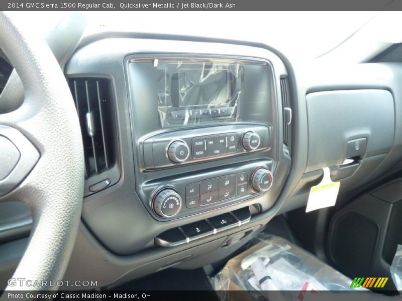 Quicksilver Metallic / Jet Black/Dark Ash 2014 GMC Sierra 1500 Regular Cab