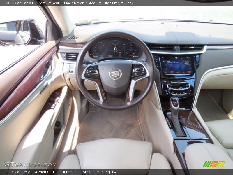 Black Raven / Medium Titanium/Jet Black 2013 Cadillac XTS Premium AWD