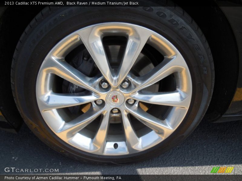 Black Raven / Medium Titanium/Jet Black 2013 Cadillac XTS Premium AWD