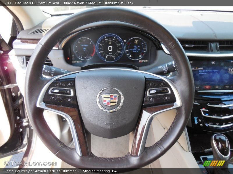 Black Raven / Medium Titanium/Jet Black 2013 Cadillac XTS Premium AWD