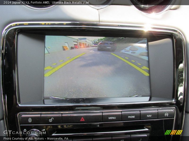 Ultimate Black Metallic / Jet 2014 Jaguar XJ XJL Portfolio AWD