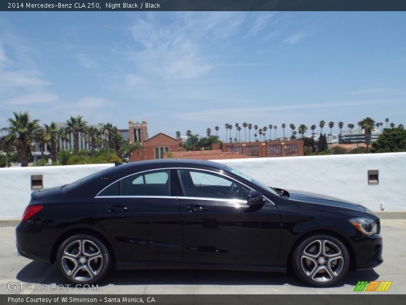 Night Black / Black 2014 Mercedes-Benz CLA 250