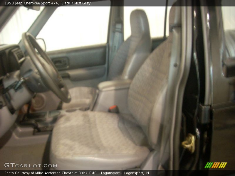 Black / Mist Gray 1998 Jeep Cherokee Sport 4x4