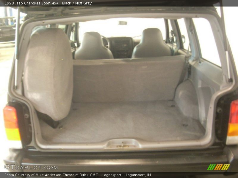 Black / Mist Gray 1998 Jeep Cherokee Sport 4x4