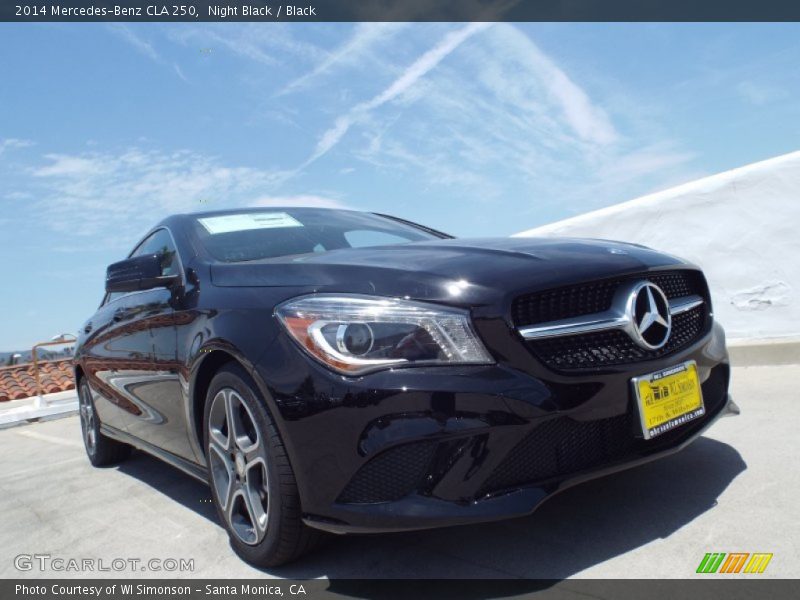 Night Black / Black 2014 Mercedes-Benz CLA 250