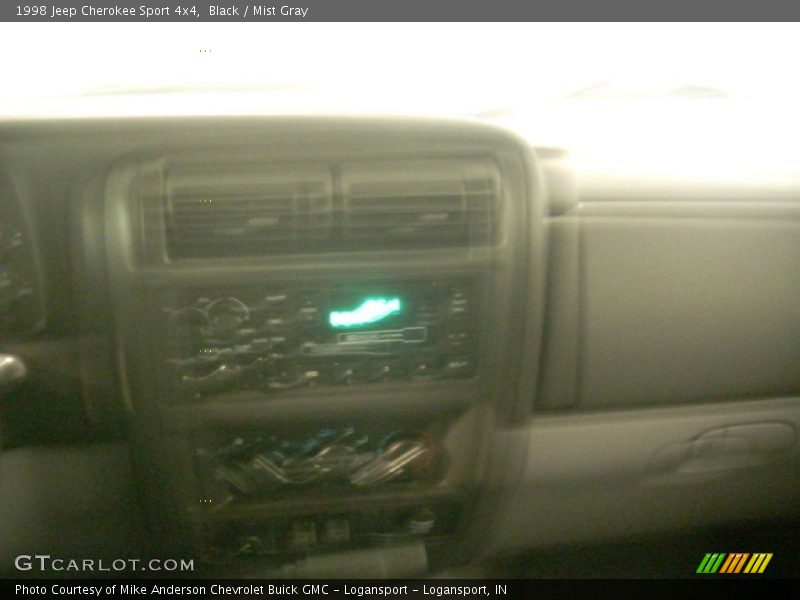 Black / Mist Gray 1998 Jeep Cherokee Sport 4x4