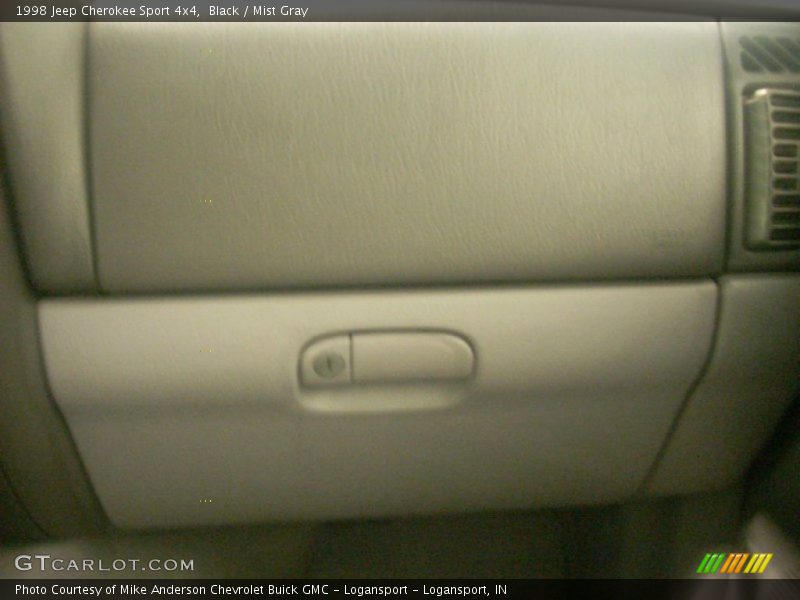 Black / Mist Gray 1998 Jeep Cherokee Sport 4x4