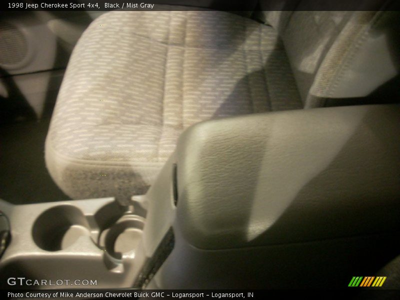 Black / Mist Gray 1998 Jeep Cherokee Sport 4x4