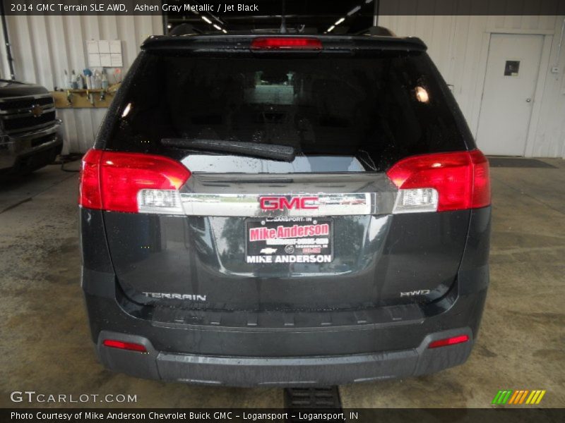 Ashen Gray Metallic / Jet Black 2014 GMC Terrain SLE AWD