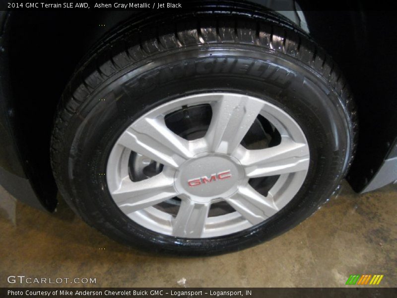 Ashen Gray Metallic / Jet Black 2014 GMC Terrain SLE AWD