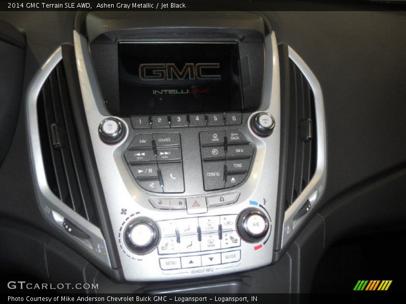 Ashen Gray Metallic / Jet Black 2014 GMC Terrain SLE AWD
