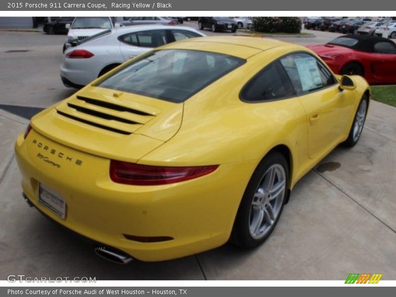 Racing Yellow / Black 2015 Porsche 911 Carrera Coupe