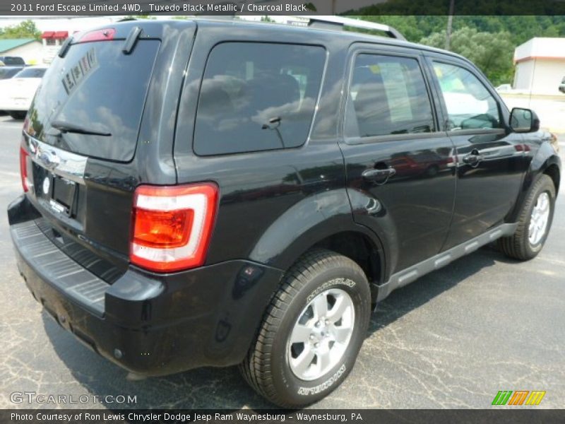 Tuxedo Black Metallic / Charcoal Black 2011 Ford Escape Limited 4WD