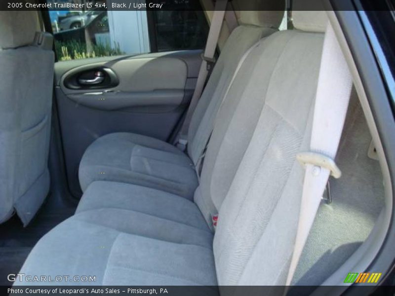 Black / Light Gray 2005 Chevrolet TrailBlazer LS 4x4