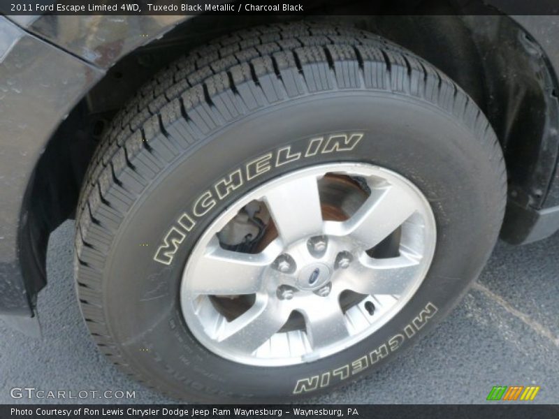 Tuxedo Black Metallic / Charcoal Black 2011 Ford Escape Limited 4WD