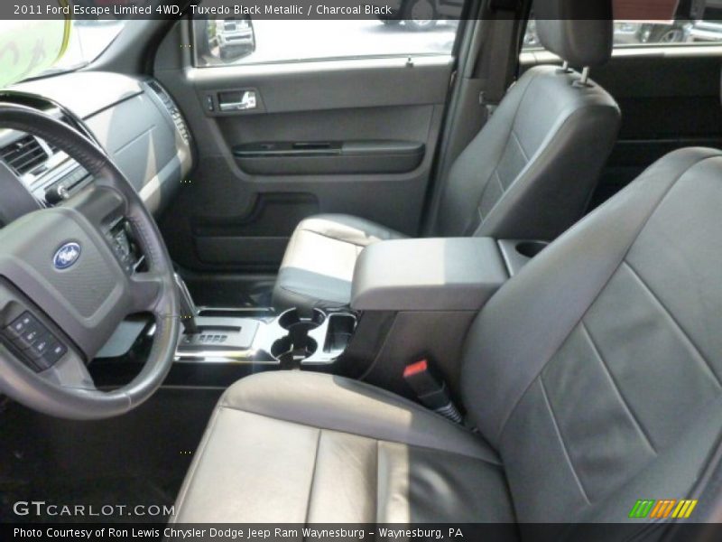 Tuxedo Black Metallic / Charcoal Black 2011 Ford Escape Limited 4WD