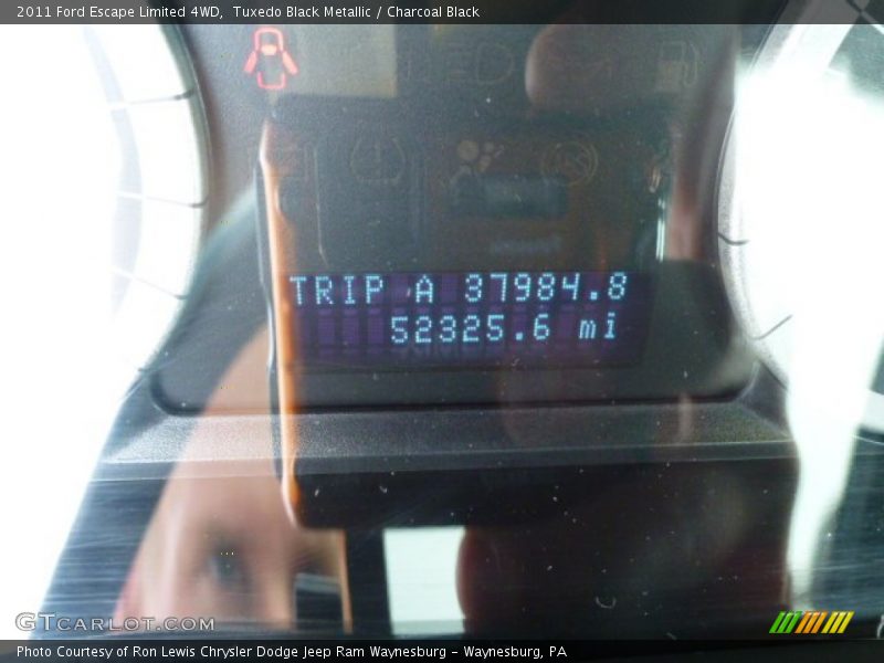 Tuxedo Black Metallic / Charcoal Black 2011 Ford Escape Limited 4WD