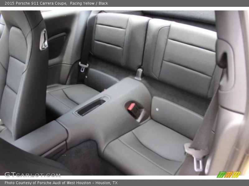 Rear Seat of 2015 911 Carrera Coupe