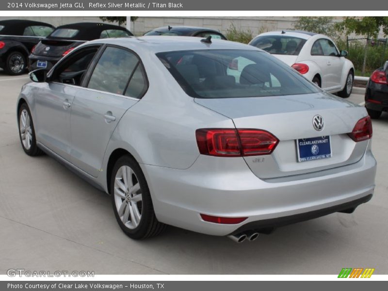 Reflex Silver Metallic / Titan Black 2014 Volkswagen Jetta GLI