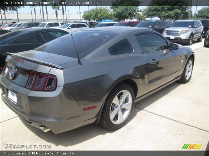 Sterling Gray / Charcoal Black 2014 Ford Mustang GT Coupe