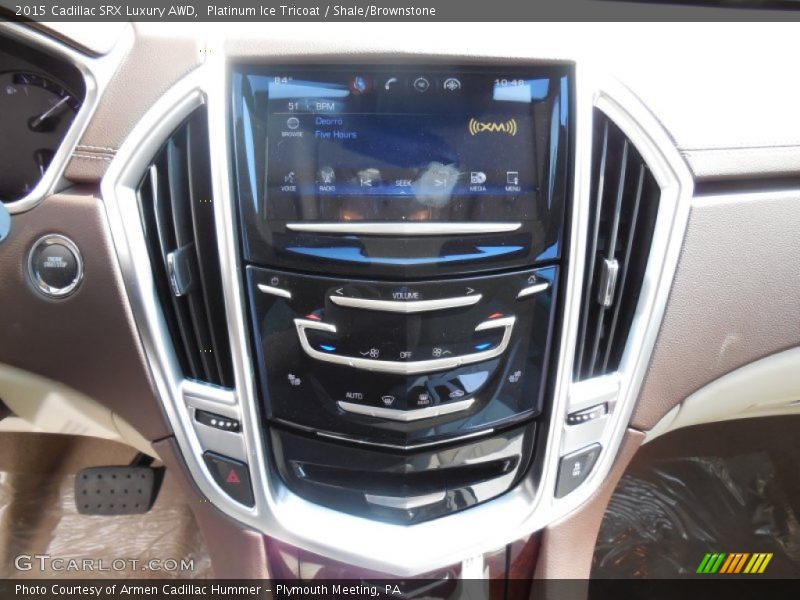 Platinum Ice Tricoat / Shale/Brownstone 2015 Cadillac SRX Luxury AWD