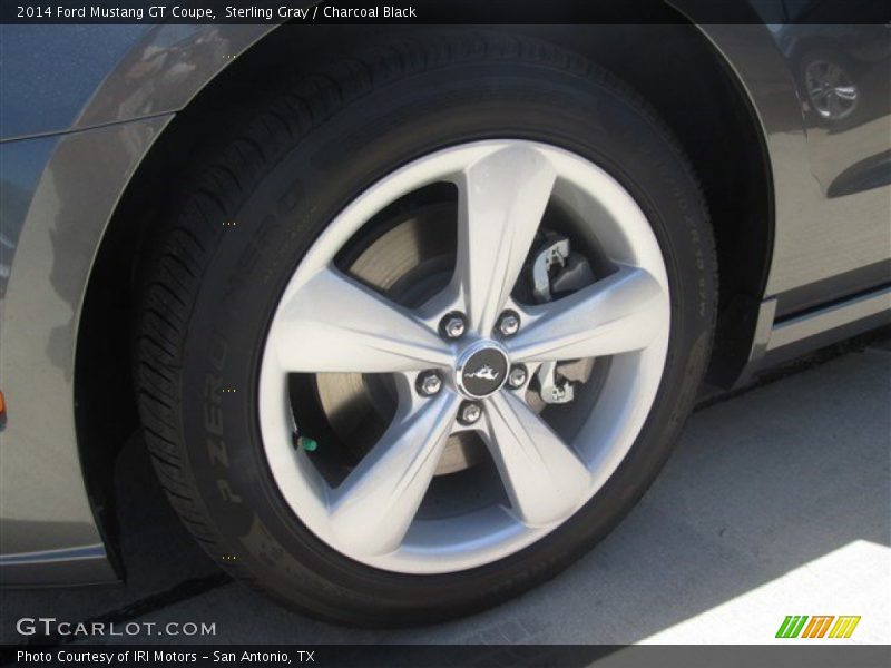 Sterling Gray / Charcoal Black 2014 Ford Mustang GT Coupe