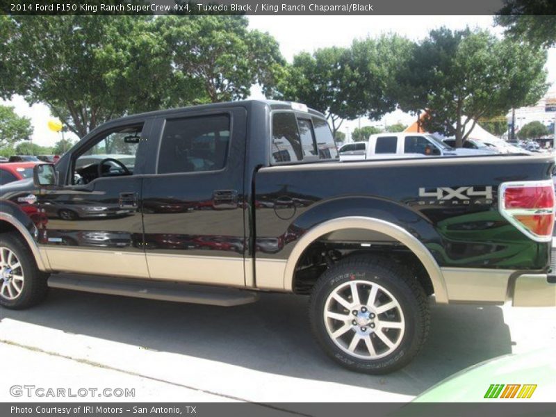 Tuxedo Black / King Ranch Chaparral/Black 2014 Ford F150 King Ranch SuperCrew 4x4