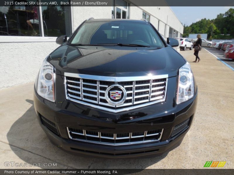 Black Raven / Ebony/Ebony 2015 Cadillac SRX Luxury AWD