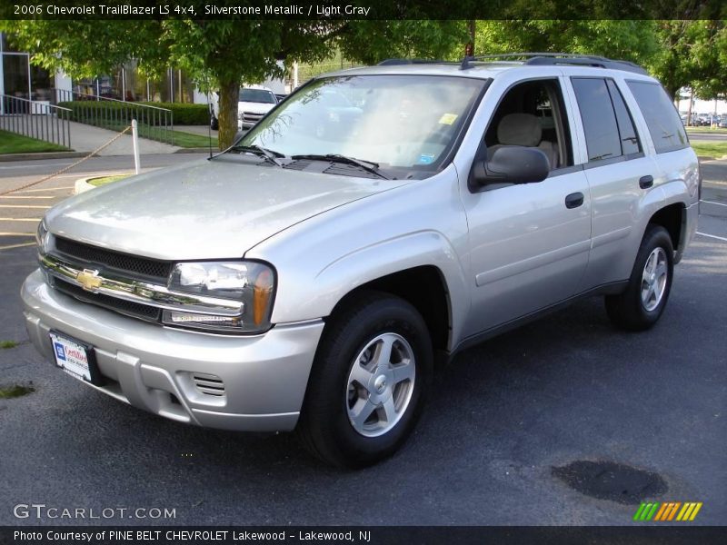 Silverstone Metallic / Light Gray 2006 Chevrolet TrailBlazer LS 4x4