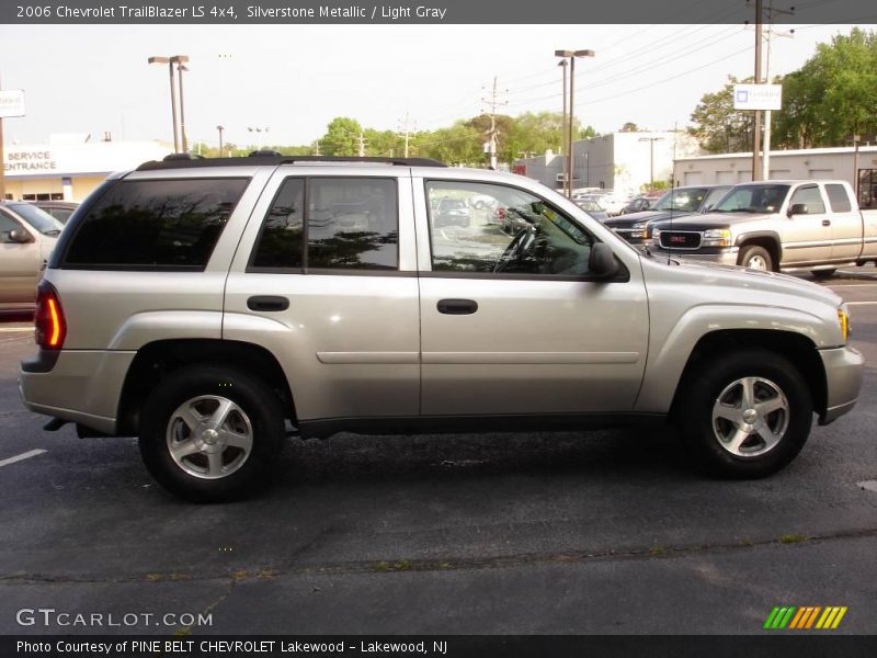 Silverstone Metallic / Light Gray 2006 Chevrolet TrailBlazer LS 4x4