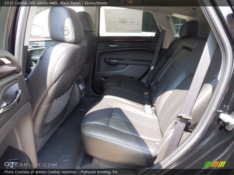 Black Raven / Ebony/Ebony 2015 Cadillac SRX Luxury AWD