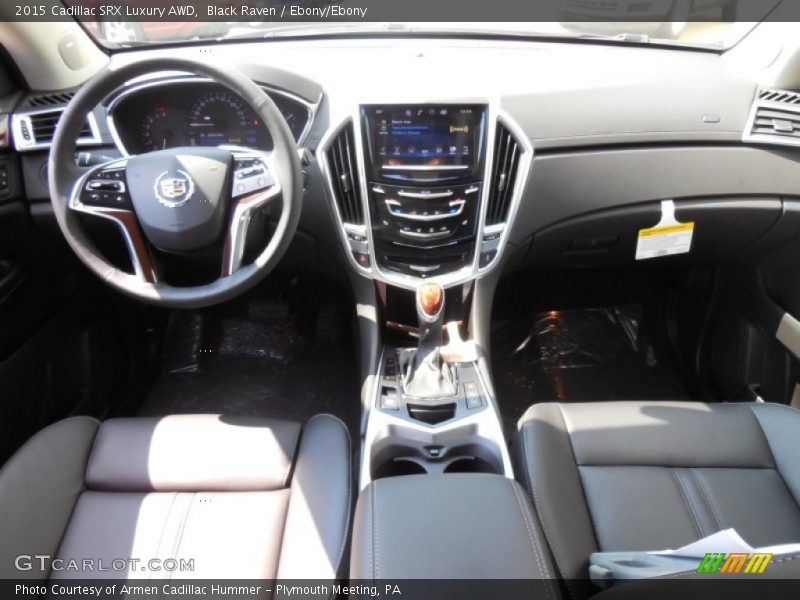 Black Raven / Ebony/Ebony 2015 Cadillac SRX Luxury AWD