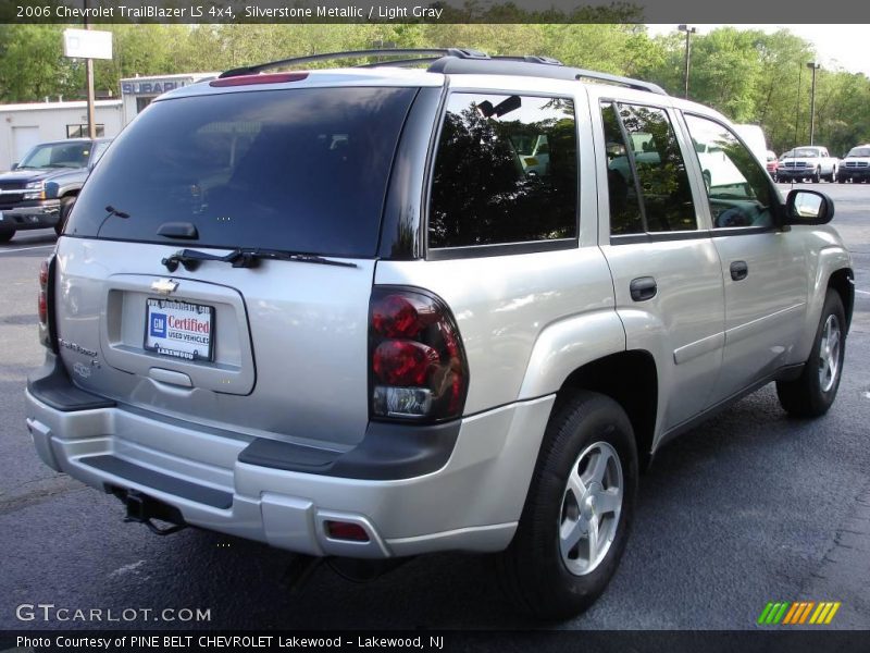 Silverstone Metallic / Light Gray 2006 Chevrolet TrailBlazer LS 4x4