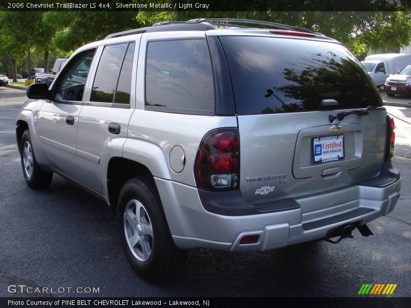 Silverstone Metallic / Light Gray 2006 Chevrolet TrailBlazer LS 4x4
