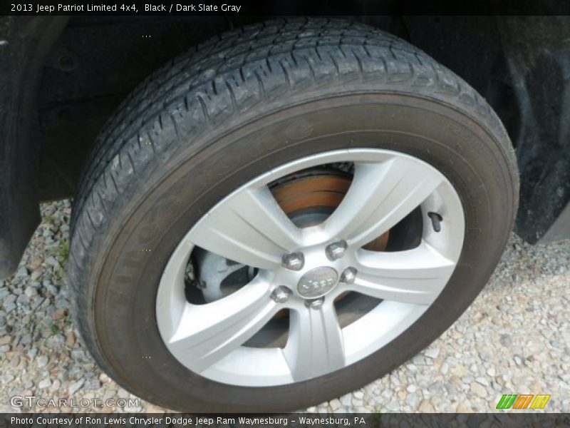 Black / Dark Slate Gray 2013 Jeep Patriot Limited 4x4