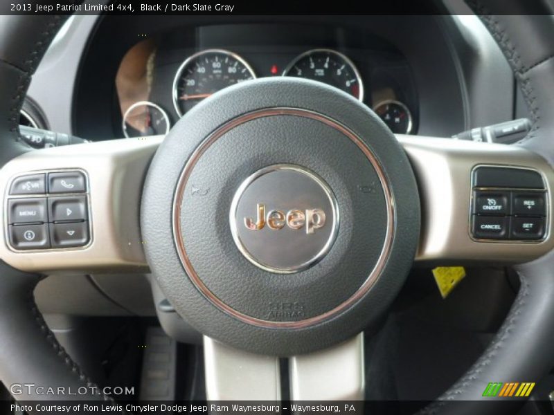 Black / Dark Slate Gray 2013 Jeep Patriot Limited 4x4
