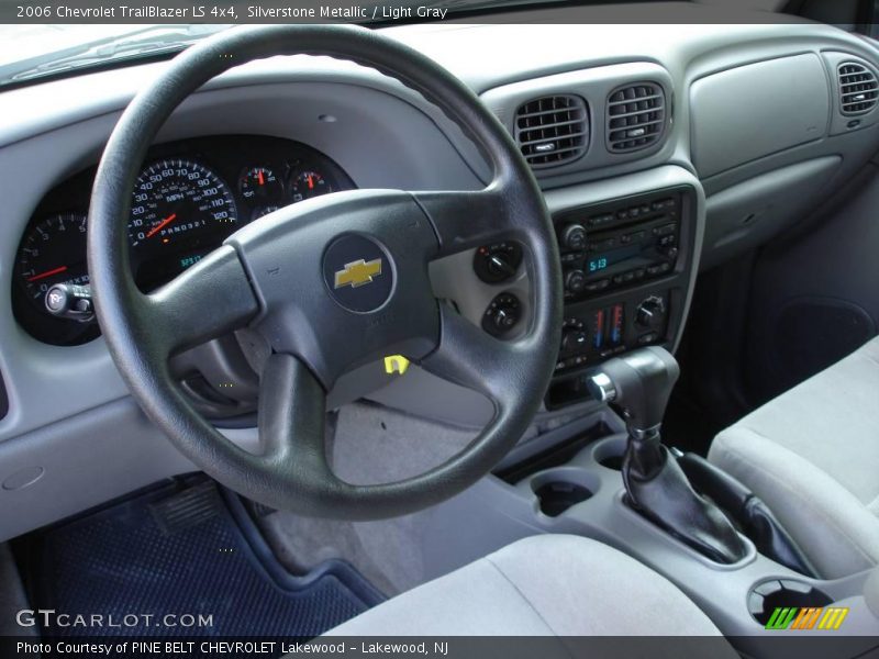 Silverstone Metallic / Light Gray 2006 Chevrolet TrailBlazer LS 4x4