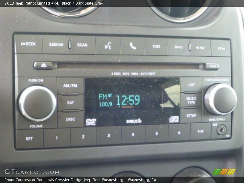 Black / Dark Slate Gray 2013 Jeep Patriot Limited 4x4
