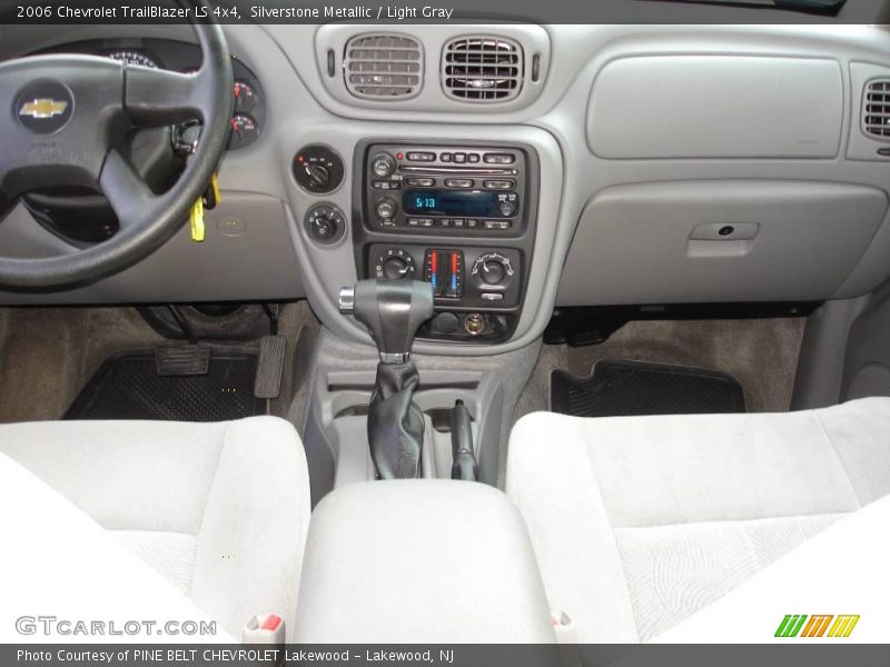 Silverstone Metallic / Light Gray 2006 Chevrolet TrailBlazer LS 4x4