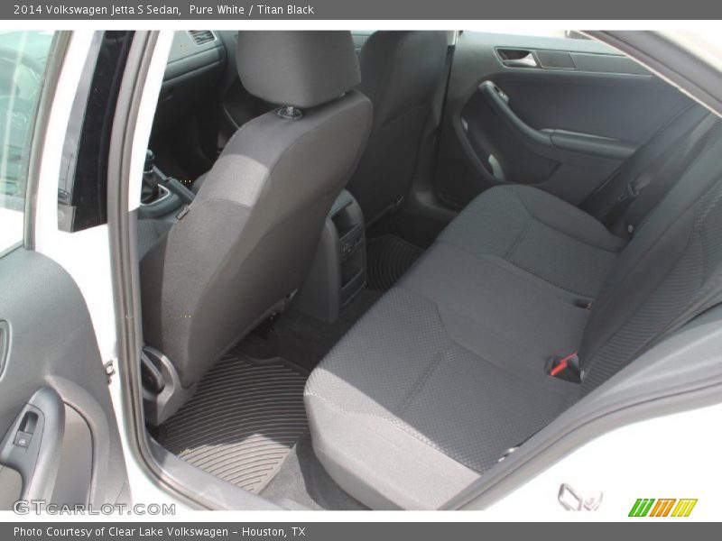 Pure White / Titan Black 2014 Volkswagen Jetta S Sedan