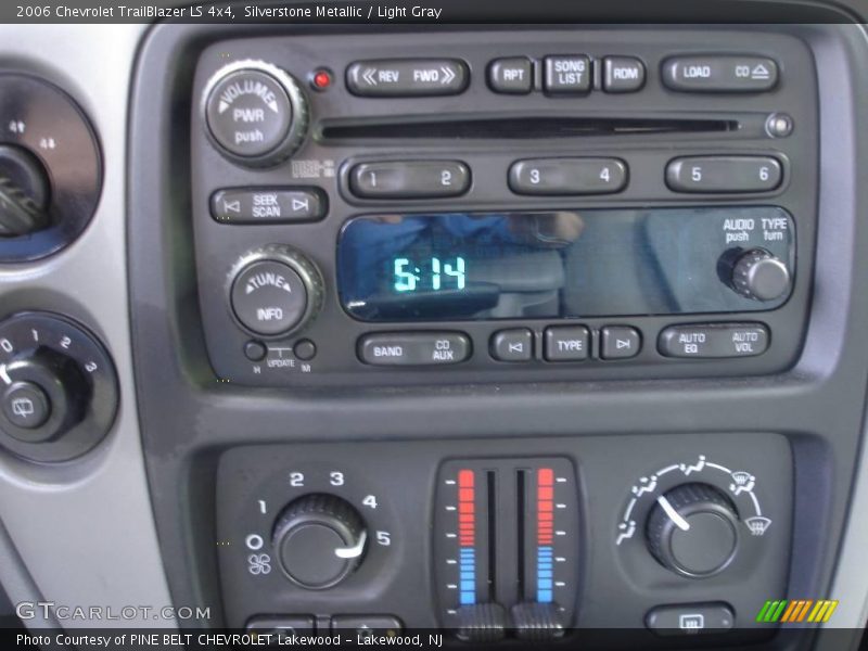 Silverstone Metallic / Light Gray 2006 Chevrolet TrailBlazer LS 4x4